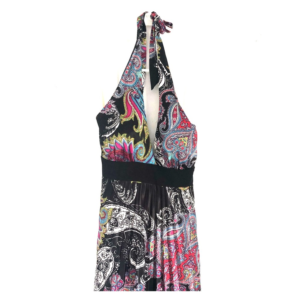 Halter top Paisley dress